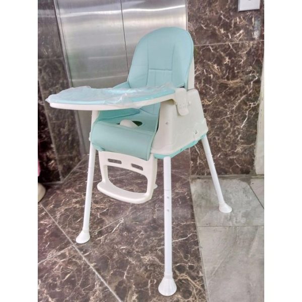 3 In 1 Baby High Chair W/, Booster Seat For Dining Table ,W/ Safety Protection Belt, (Blue)