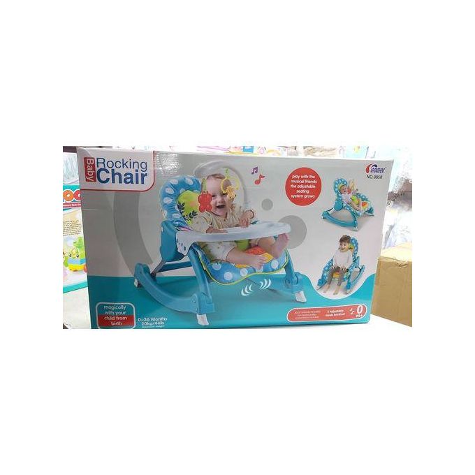 3 in 1 Baby Rocking Chair with Playful Features/ Baby Rocker