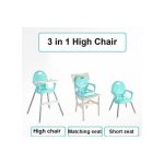 3 In 1 Feeding Chair Baby High Chair Green