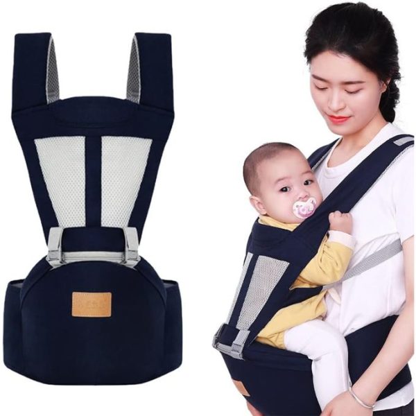 3 In 1 Hip Seat Baby Carrier - Blue