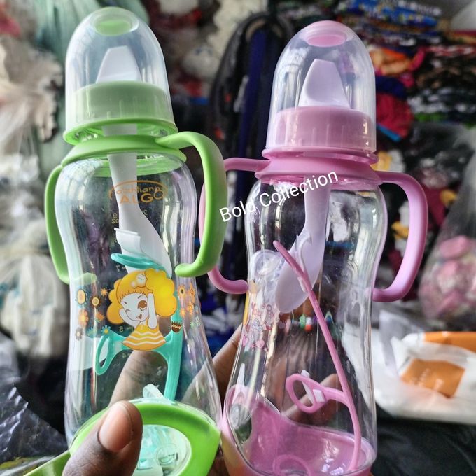 3 PCS Baby Water/Milk Bottle+3Baby Spoon+3 Nappy Holder
