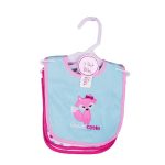 3 Pieces Washable Cotton Bibs - Little Cutie