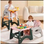 3IN1 HIGH FEEDING CHAIR, CONVERTABLE TO A CHAIR AND A TABLE