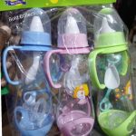 3PCS Baby Water/Milk Bottle+3Baby Spoon+3 Nappy Holder