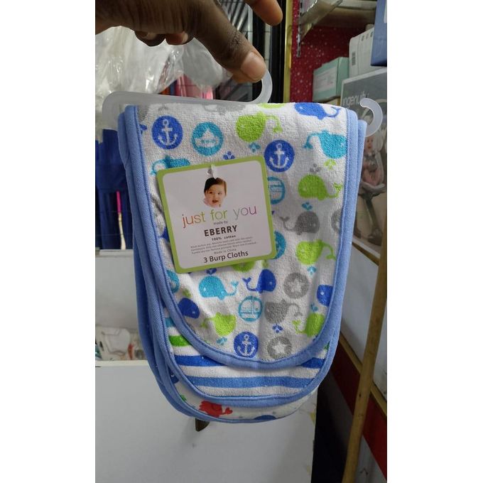 3pcs Burp Cloths