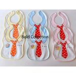 3PCs Cutest Waterproof Infant Cotton Baby Bibs