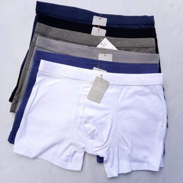 3PCS Men's Classic Stretchy Cotton Boxer -ASSORTED