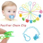 3PCS Newborn Baby Silicone Pacifier+3Pacifi Holder