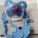 3PCS Newborn Baby Silicone Pacifier+3Pacifi Holder
