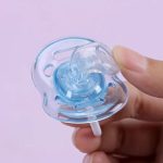 3PCS Newborn Baby Silicone Pacifier+3Pacifi Holder