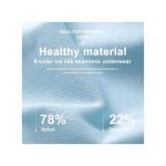 3Pcs/Set Men's Underwear Ice Silk Boxer Panties Briefs Breathable Multicolor