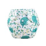 3pieces of Washable Reusable Adjustable Baby Diaper Printed Unisex Cloth Diapers Infant Nappy Soft Covers With 9 Inserts.