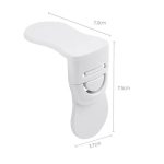 4 Pcs Child Safety Cupboard Locks, Baby Proofing Cabinet Locks, Baby Safety Drawers Fridge Closet Doors Strap Locks With Strong Adhesives, No Tools Needed No Drilling