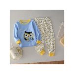 4pcs 0-3 Years Baby Boys Clothes Newborn Kids Sets Long Sleeve Sweatshirt Pants Trousers Tops Cartoon Outfit