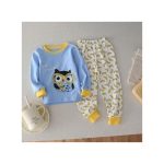 4pcs 0-3 Years Baby Boys Clothes Newborn Kids Sets Long Sleeve Sweatshirt Pants Trousers Tops Cartoon Outfit