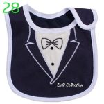 4PCs Cutest Waterproof Infant Cotton Baby Boy Bibs