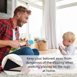 4pcs Rug Carpet Mat Grippers Non Slip Reusable Washable Silicone Grip