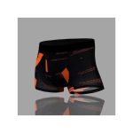 4pcs/set Men's Underwear Lce Silk Sports Breathable Thin Boxer Shorts - Black