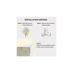 4pcs Silicone Clear Corner Protectors, Transparent