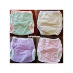 4PCs Washable Waterproof Nylon Urine Baby Pants
