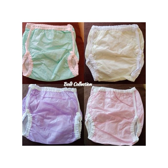 4PCs Washable Waterproof Nylon Urine Baby Pants