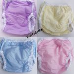 4PCs Washable Waterproof Nylon Urine Baby Pants