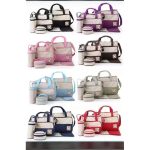 5 In 1 Baby Diaper Bag Nappy Changing Pad Travel Mummy Bag