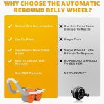 Ab roller Wheel for men women with Mobile holder and Timer - Image 5