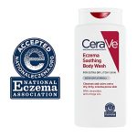 CeraVe Eczema Soothing Body Wash 10 oz with Omega Oils and Ceramides