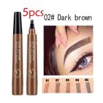5pcs 3 Colors Eyebrow Pen