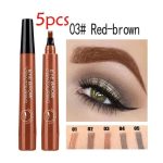 5pcs 3 Colors Eyebrow Pen