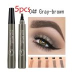 5pcs 3 Colors Eyebrow Pen