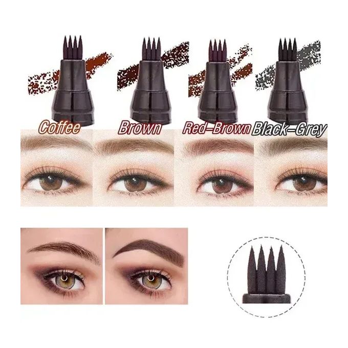 5pcs 3 Colors Eyebrow Pen