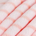 5pcs pink striped bath towel set - super soft bath towels, suitable for bathrooms, gyms