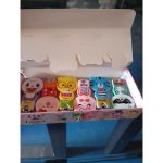 6 Nail Clippers, Rounded Edges and Molded Handle With cartoon theme