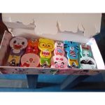 6 Nail Clippers, Rounded Edges and Molded Handle With cartoon theme