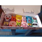 6 Nail Clippers, Rounded Edges and Molded Handle With cartoon theme