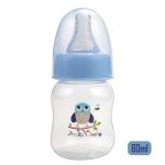 60mL Baby Mini Bottle- Leakproof BPA-Free Shatterproof with Filter Net