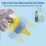60mL Baby Mini Bottle- Leakproof BPA-Free Shatterproof with Filter Net