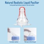 60mL Baby Mini Bottle- Leakproof BPA-Free Shatterproof with Filter Net