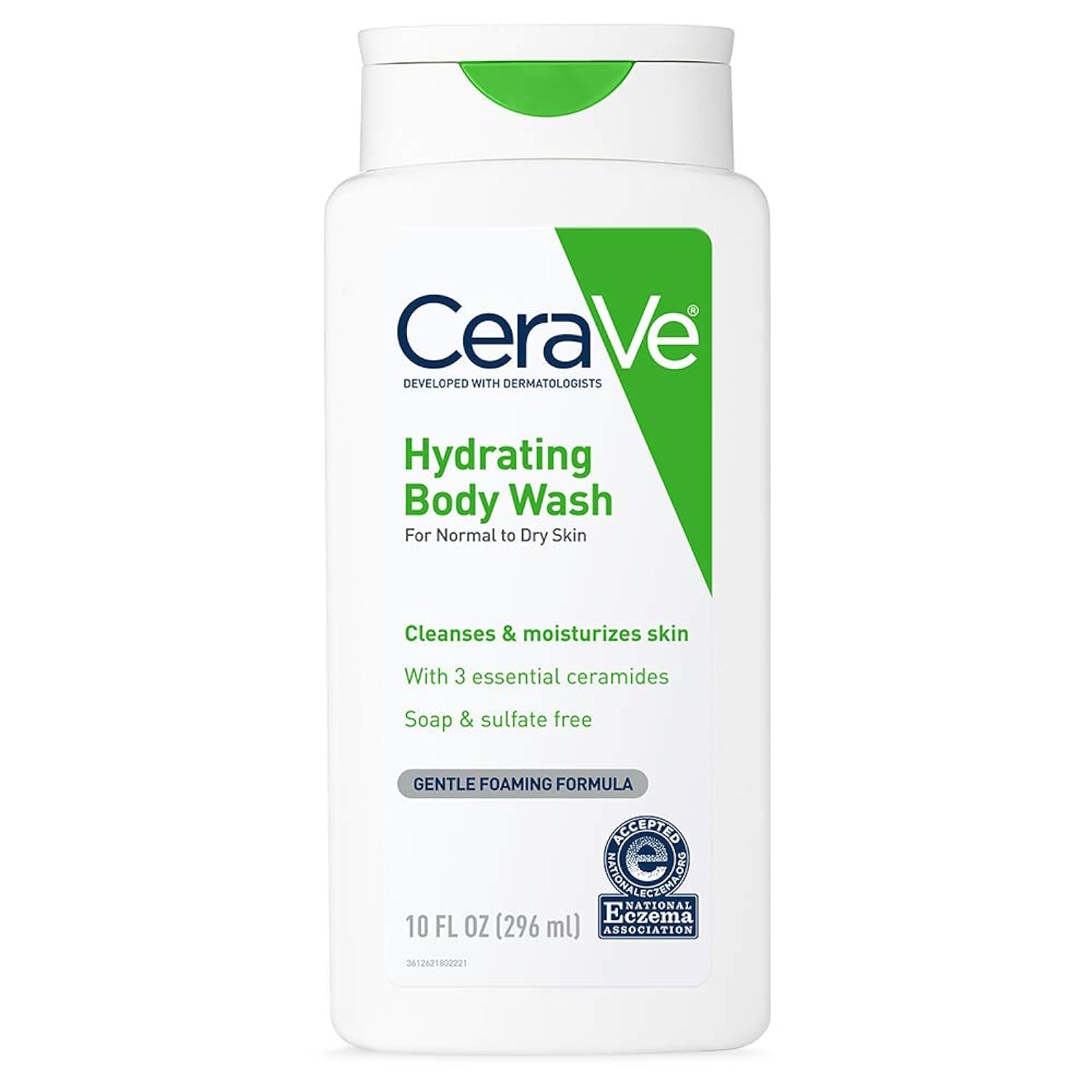 61OcRyWVrWL CeraVe Body Wash for Dry Skin | Moisturizing Body Wash with Hyaluronic Acid and Ceramides - Image 1