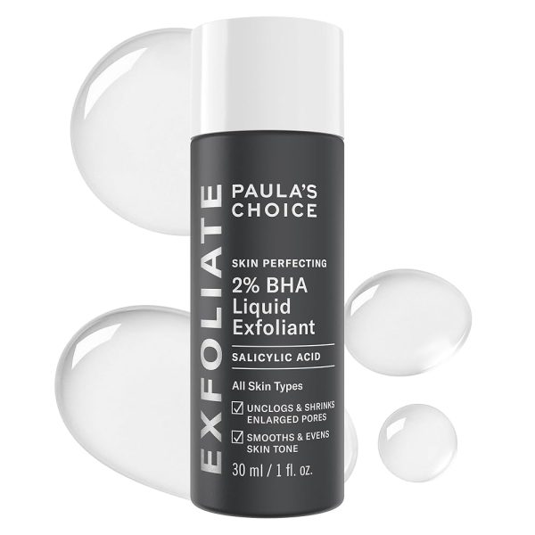 Paula's Choice SKIN PERFECTING 2% BHA Liquid Salicylic Acid Exfoliant, Daily Facial Exfoliator
