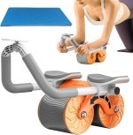 Ab roller Wheel for men women with Mobile holder and Timer