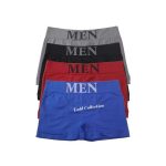 6Pcs Men Soft Spandex Brief Men's Boxers – Waist 29-35inc