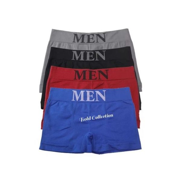 6Pcs Men Soft Spandex Brief Men's Boxers – Waist 29-35inc