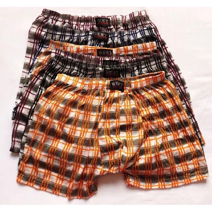 6pcs mixed assorted colours light cotton fabric waist 28-32 Men Boxers