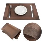 6pcs PVC Table Mats / Placemats Plus One Table Runner(30*180cm)