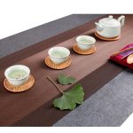 6pcs PVC Table Mats / Placemats Plus One Table Runner(30*180cm)