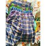 6Pcs Soft Cotton Checked Big Size Men's Boxers –for Trauser Size 34-45