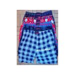 6Pcs Soft Cotton Checked LONG LEG Big Size Men's Boxers –for Trauser 30-42